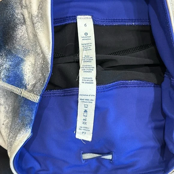 Lululemon capri leggings. Size 6. - Picture 2 of 9